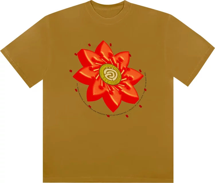 Travis Scott Cactus Jack Gold Flower T-Shirt (Culture)